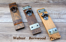 Load image into Gallery viewer, Rustic Bottle Openers From Reclaimed Wood
