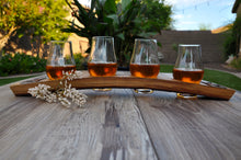 Load image into Gallery viewer, Wooden Whiskey Flight
