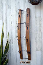 Load image into Gallery viewer, Rustic Farmhouse Wall Mount Rack
